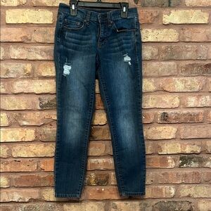 Aeropostale Women's Dark Blue Skinny Jeans